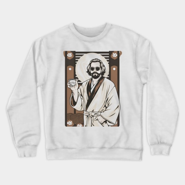 The big lebowski the dude Crewneck Sweatshirt by Aldrvnd